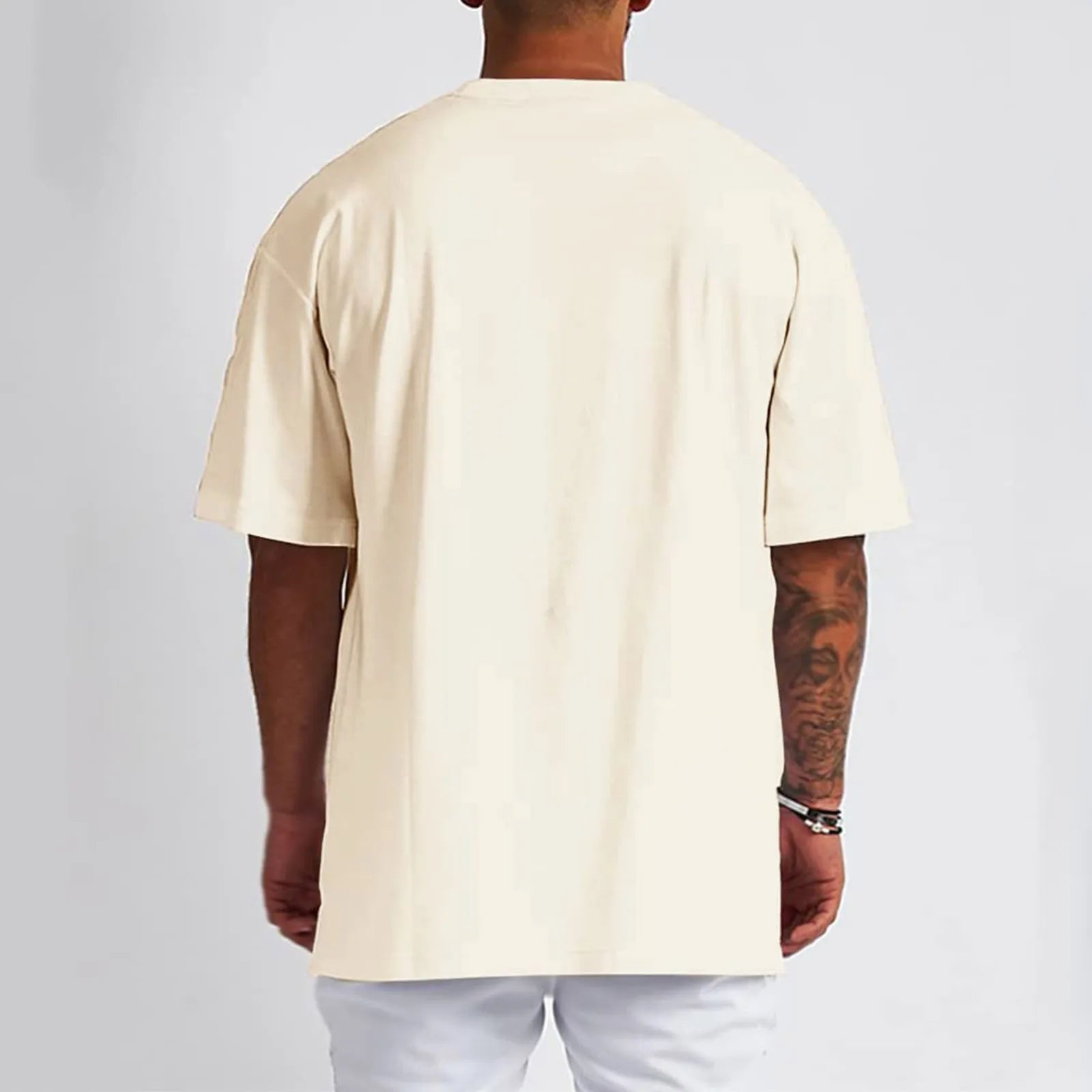 Men Summer Pure Cotton Shirt Oversized Shirt 