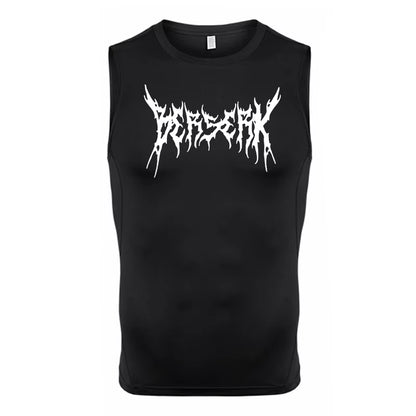 "Berserk" Graphic Compression Tank top 