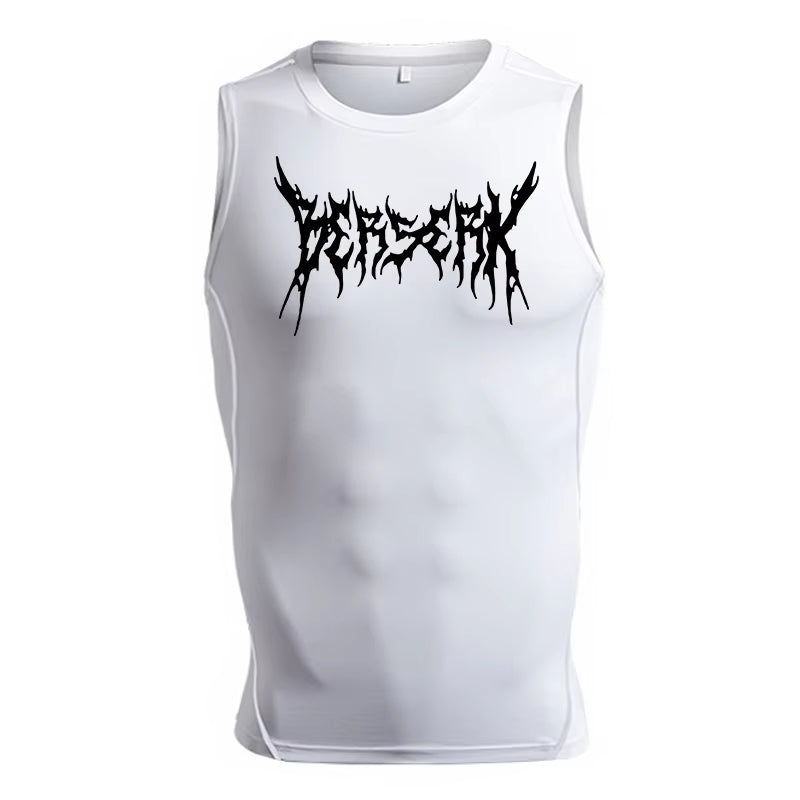 "Berserk" Graphic Compression Tank top 