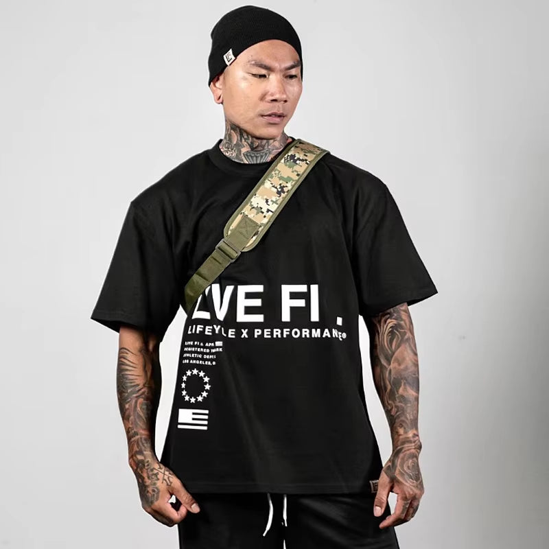 Men's Gym Oversized T-Shirt