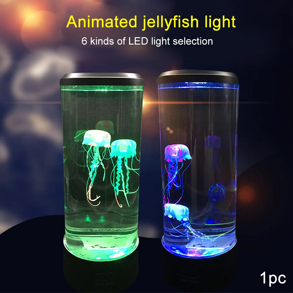 Jellyfish Lamp LED with Remote