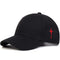 Unisex Simple Cross Embroidery Baseball Cap