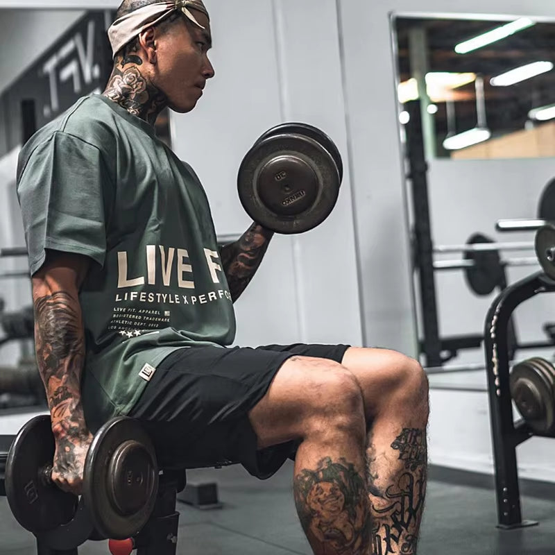 Men's Gym Oversized T-Shirt